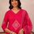 Women Ethnic Motifs Printed Regular Pure Cotton Kurta with Trousers & With Dupatta