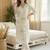 Women Floral Embroidered Regular Thread Work Kurta with Trousers