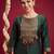 Women Ethnic Motifs Embroidered Regular Thread Work Liva Kurta with Trousers