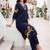 Women Ethnic Motifs Printed Regular Thread Work Kurta with Trousers