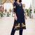 Women Ethnic Motifs Printed Regular Thread Work Kurta with Trousers