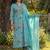 Women Floral Printed Regular Thread Work Pure Cotton Kurta with Trousers & With Dupatta