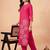 Women Ethnic Motifs Embroidered Regular Thread Work Kurta with Trousers