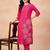 Women Ethnic Motifs Embroidered Regular Thread Work Kurta with Trousers