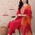 Women Ethnic Motifs Embroidered Thread Work Kurta with Trousers & With Dupatta