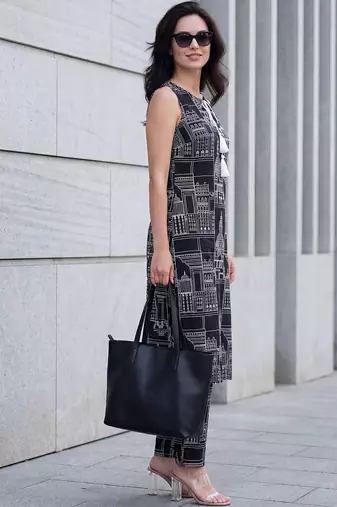 Women Printed Regular Pure Cotton Kurta with Trousers