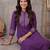 Women Ethnic Motifs Embroidered Regular Sequinned Kurta with Trousers