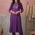 Women Ethnic Motifs Embroidered Regular Sequinned Kurta with Trousers