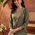 Women Ethnic Motifs Embroidered Regular Thread Work Kurta with Trousers