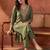 Women Ethnic Motifs Embroidered Regular Thread Work Kurta with Trousers
