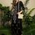 Women Ethnic Motifs Embroidered Regular Thread Work Kurta with Trousers