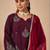 Women Ethnic Motifs Embroidered Regular Liva Kurta with Trousers & With Dupatta