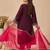 Women Ethnic Motifs Embroidered Regular Liva Kurta with Trousers & With Dupatta