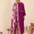 Women Ethnic Motifs Regular Thread Work Kurta with Trousers & With Dupatta