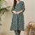 Women Printed Regular Pure Cotton Kurta with Trousers