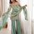 Embroidered Fendy Silk Straight Kurta Pant and Dupatta Set