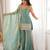 Embroidered Fendy Silk Straight Kurta Pant and Dupatta Set