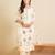 Women Floral Embroidered Regular Thread Work Kurta with Trousers & With Dupatta