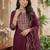 Women Ethnic Motifs Embroidered Regular Thread Work Liva Kurta with Trousers & With Dupatta