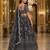 Digital Floral Print Faux Georget Multi Sequnce Work Lehenga Choli With Unstitched Blouse and Stitched Dupatta