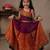 purple narayanipattu skirt and top