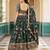 Digital Floral Print Faux Georget Multi Sequnce Work Lehenga Choli With Unstitched Blouse and Stitched Dupatta