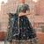 Digital Floral Print Faux Georget Multi Sequnce Work Lehenga Choli With Unstitched Blouse and Stitched Dupatta