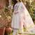 Women Floral Embroidered Regular Thread Work Kurta with Trousers & With Dupatta