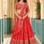 Digital Floral Print Faux Georget Multi Sequnce Work Lehenga Choli With Unstitched Blouse and Stitched Dupatta