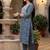 Women Ethnic Motifs Printed Regular Thread Work Pure Cotton Kurta with Trousers