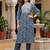 Women Ethnic Motifs Printed Regular Thread Work Pure Cotton Kurta with Trousers