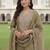 Women Ethnic Motifs Embroidered Regular Sequinned Kurta with Trousers & With Dupatta