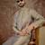 Mens grey jacquard geometric embroidered kurta with trouser