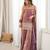 Embroidered Fendy Silk Straight Kurta Pant and Dupatta Set