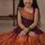 purple narayanipattu skirt and top