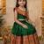 green narayanipattu skirt and top