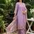 Women Floral Embroidered Regular Thread Work Kurta with Trousers & With Dupatta