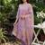 Women Floral Embroidered Regular Thread Work Kurta with Trousers & With Dupatta