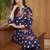 Women Floral Printed Regular Pure Cotton Kurta with Trousers