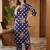 Women Floral Printed Regular Pure Cotton Kurta with Trousers