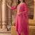 Women Ethnic Motifs Embroidered Regular Sequinned Liva Kurta with Trousers & With Dupatta