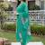 Women Floral Printed Regular Beads and Stones Kurta with Trousers & With Dupatta