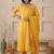 Women Printed Regular Chanderi Silk Kurta with Trousers & With Dupatta