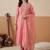 Women Ethnic Motifs Embroidered Regular Kurta with Trousers & With Dupatta