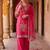 Women Ethnic Motifs Embroidered Regular Sequinned Kurta with Palazzos & With Dupatta