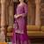 Women Ethnic Motifs Embroidered Regular Sequinned Kurta with Palazzos & With Dupatta