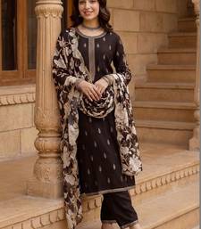 Women Ethnic Motifs Embroidered Regular Kurta with Palazzos & With Dupatta