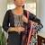Women Ethnic Motifs Embroidered Regular Sequinned Kurta with Trousers & With Dupatta