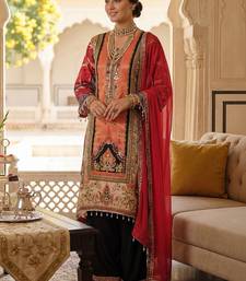 Women Ethnic Motifs Printed Regular Mirror Work Kurta with Palazzos & With Dupatta