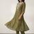 Women Bandhani Embroidered Regular Thread Work Kurta with Trousers